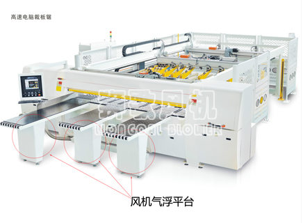 高速電腦鋸扳機(jī)風(fēng)機(jī)氣浮平臺(tái)