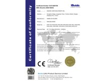 升鴻高壓風機IE認證證書